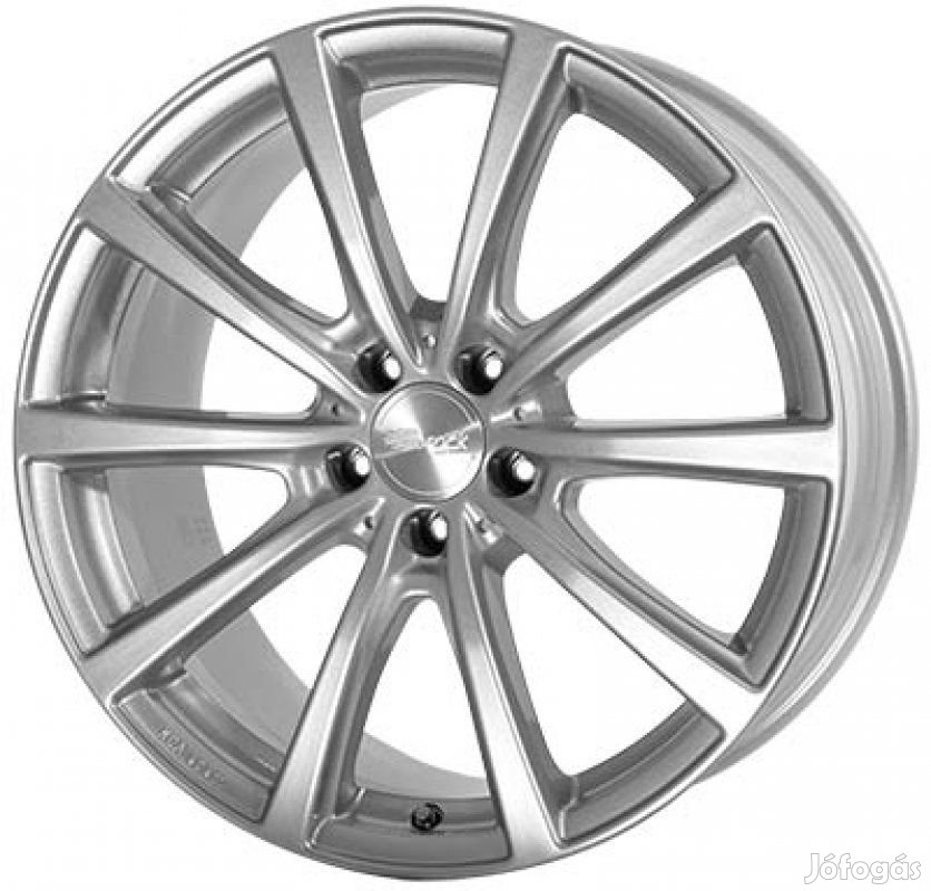 Brock B32 KS - Ezüst 9,5X20 5X114,3 ET45 CB64,1 alufelni