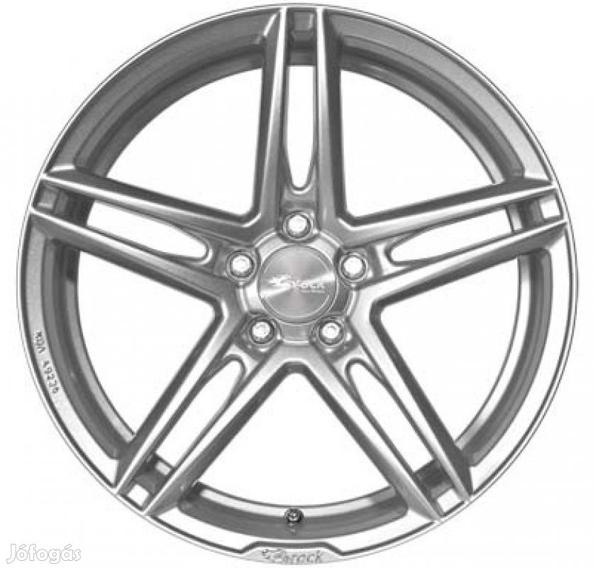 Brock B33 KS - Ezüst 8X18 5X100 ET38 CB63,4 | alufelni |