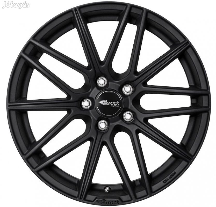 Brock B34 SKM - Világos matt fekete 7,5X17 5X108 ET45 CB72,6 |