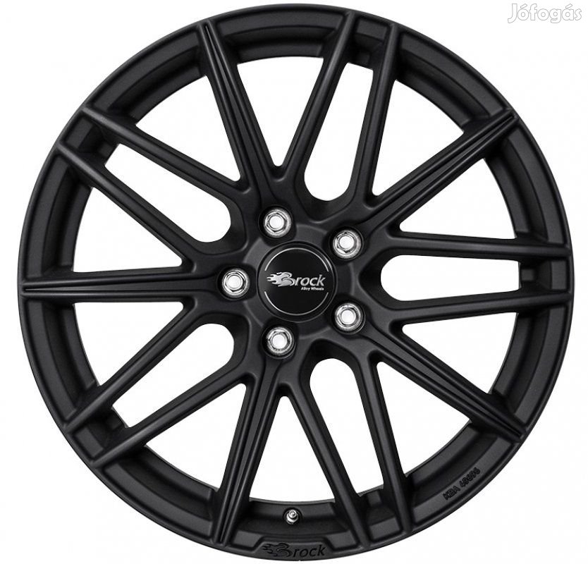 Brock B34 SKM - Világos matt fekete 7,5X17 5X115 ET38 CB70,2