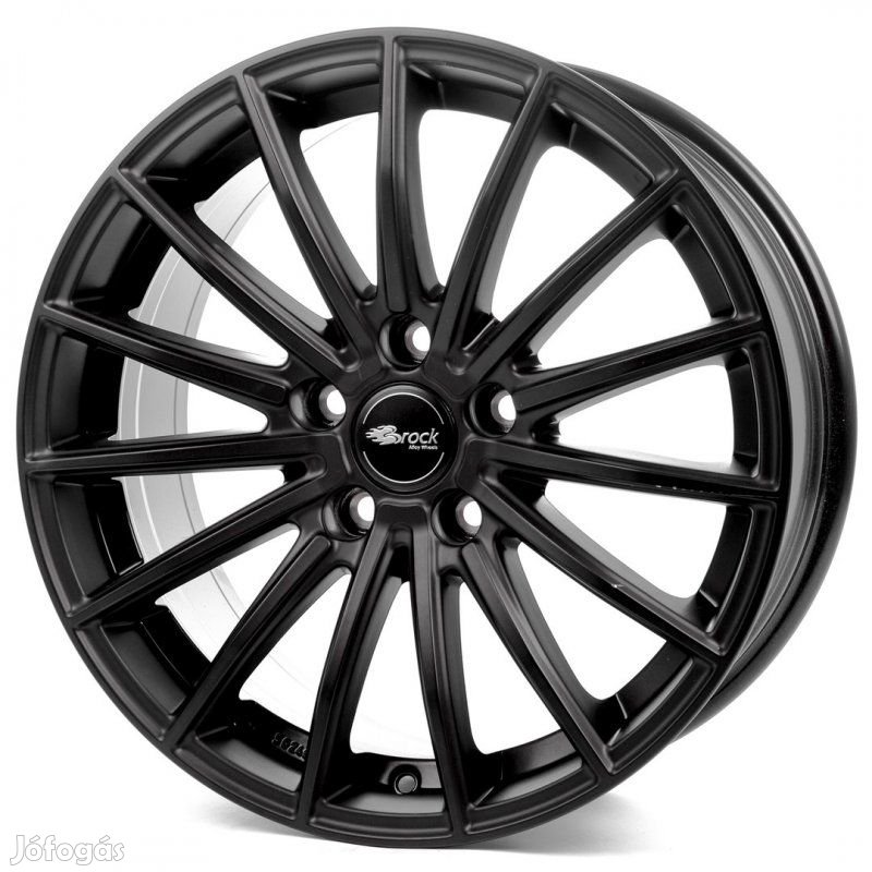 Brock B36 SBM - Szatén matt fekete 7,5X17 5X120 ET35 CB72,6 |