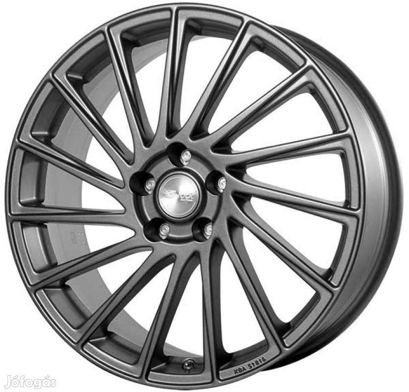 Brock B39 HGM - Himalaya szürke matt 7,5X18 5X98 ET35 CB58,1