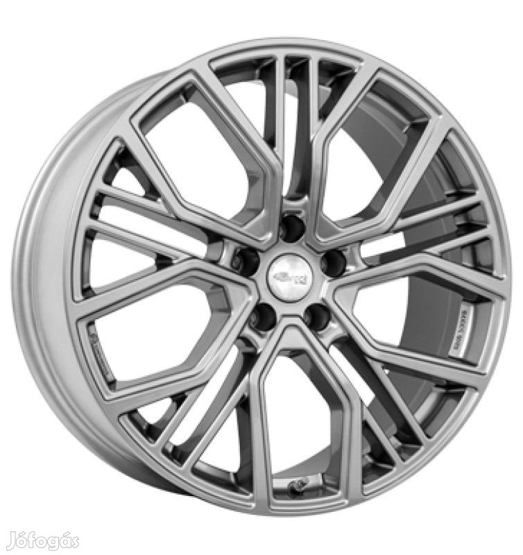 Brock B41 FG - Vas szürke 10X21 5X130 ET33 CB84,1 alufelni