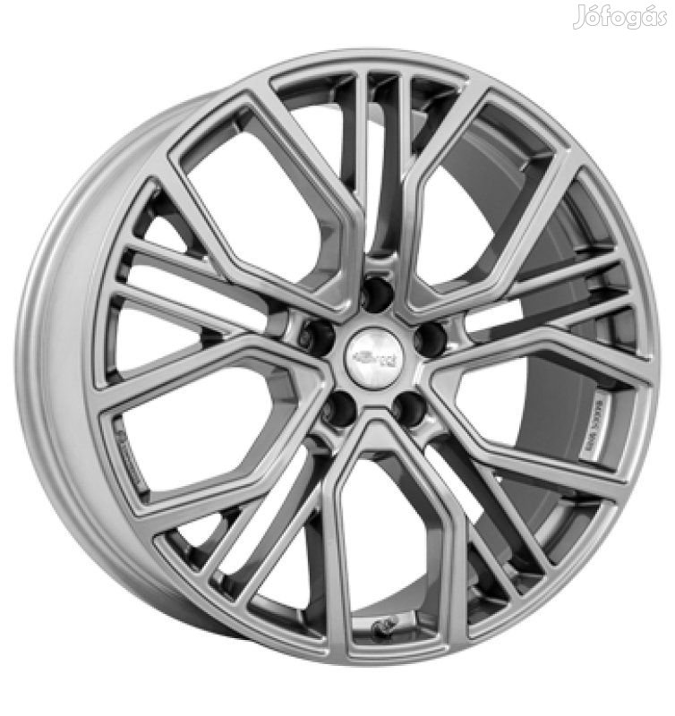 Brock B41 FG - Vas szürke 8,5X20 5X112 ET20 CB66,6 | alufelni |