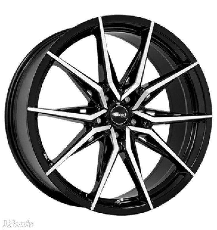 Brock B42 SGVP - Fényes fekete polírozott 8,5X20 5X112 ET40 CB66,6 |