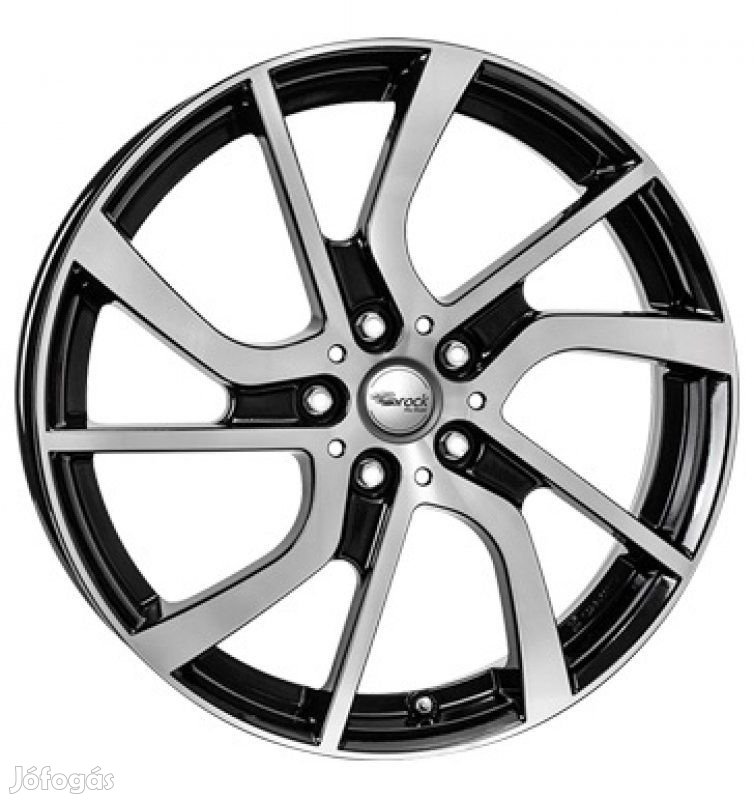Brock eB1 SGVP - Fényes fekete polírozott 5X19 5X112 ET43 CB66,55 |