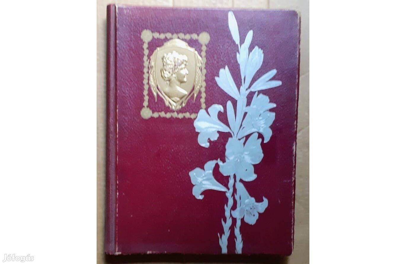 Bródy Sándor Az ezüst kecske Pallas 1898 szecessziós luxuskiadás könyv