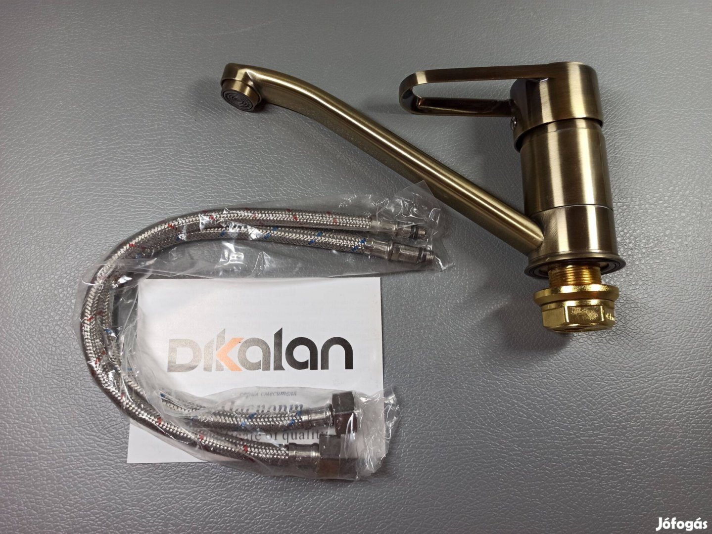 Bronz mosdó/mosogató csaptelep (Dikalan D4906-3) Új