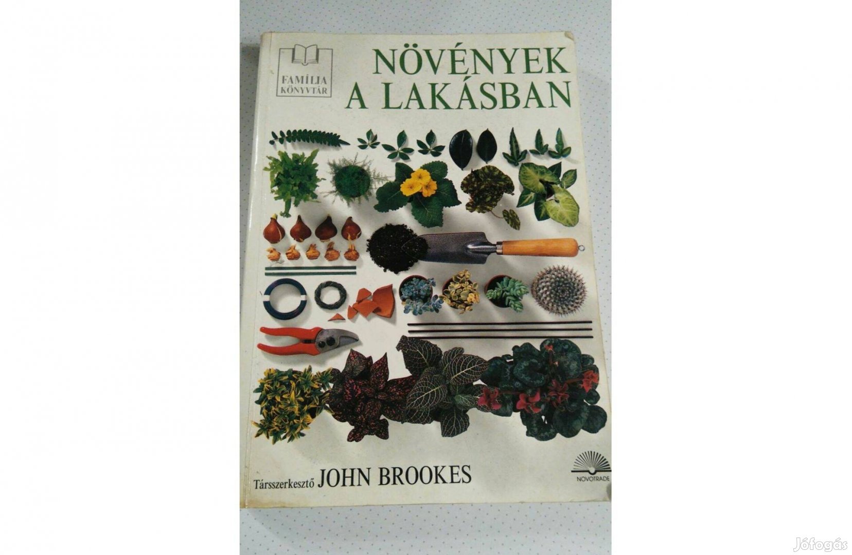 Brookes John: Növények a lakásban c. könyv eladó!