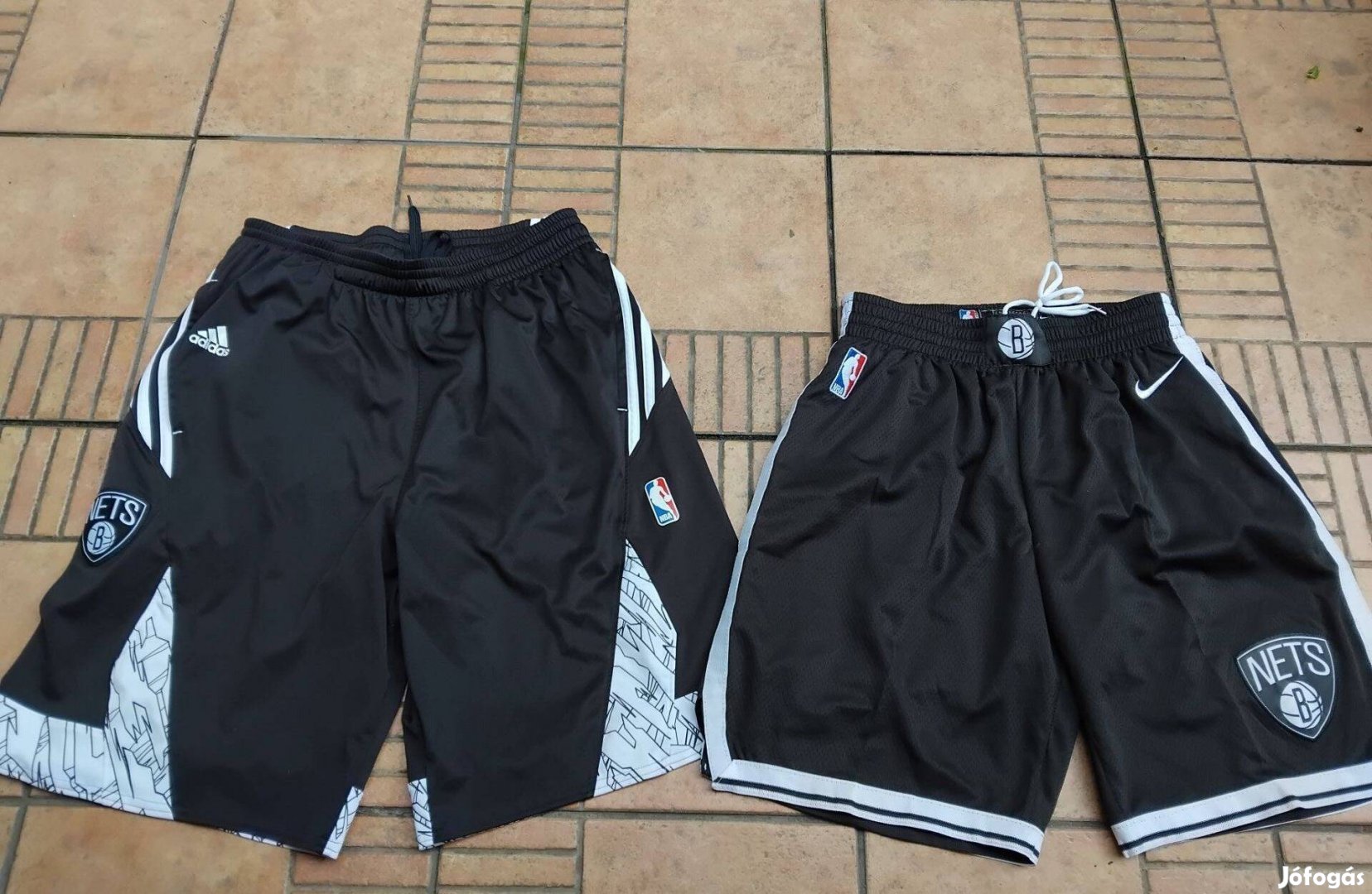 Brooklyn Nets kosaras térdnadrág Nike kosárlabda rövidnadrág L 2db