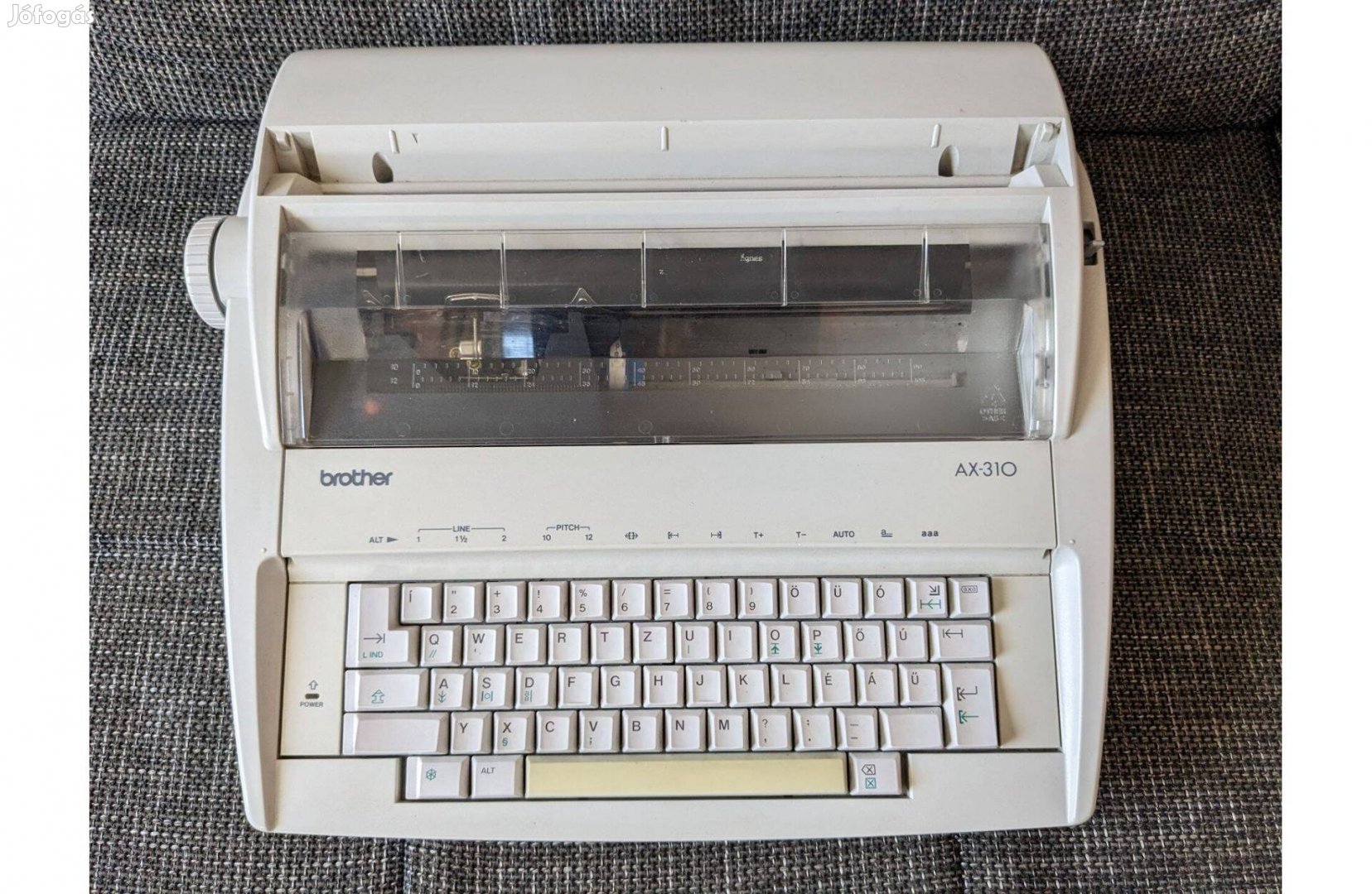 Brother AX-310 írógép, tökéletes állapotban. Vecsésen átvehető