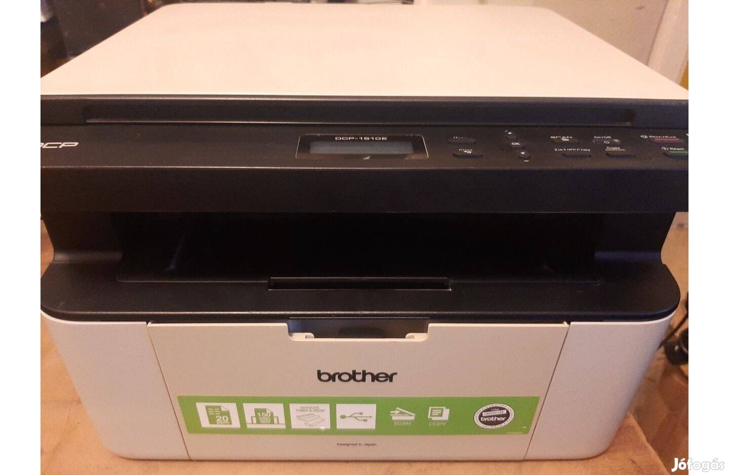 Brother DCP-1510E fekete - fehér lézer nyomtató - másoló - szkenner