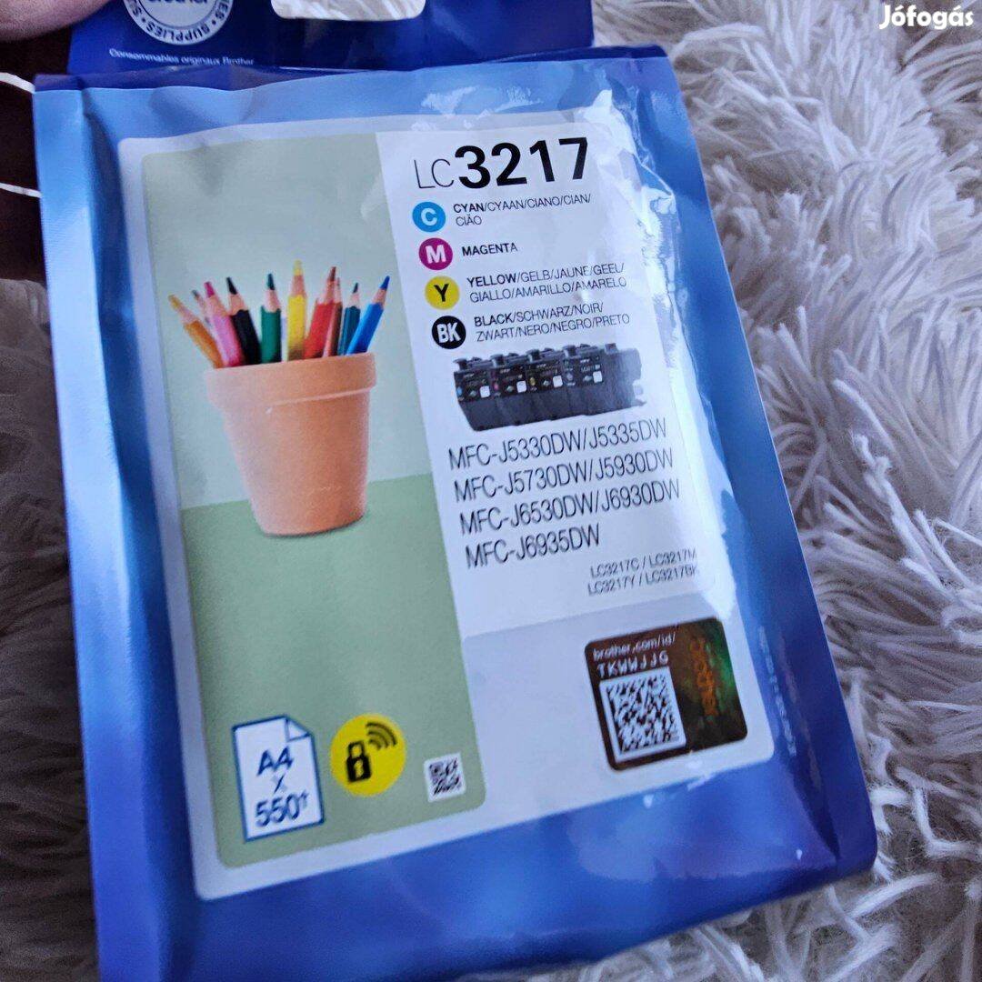 Brother LC3217 eredeti tintapatron multipack új gyári csomagolás