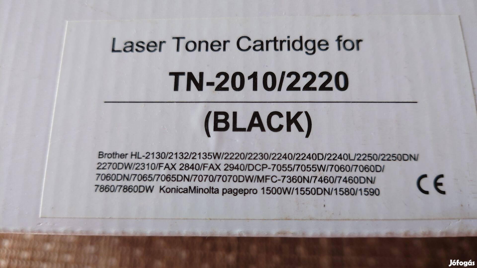 Brother nyomtató laser toner 2 darab bontatlan és új