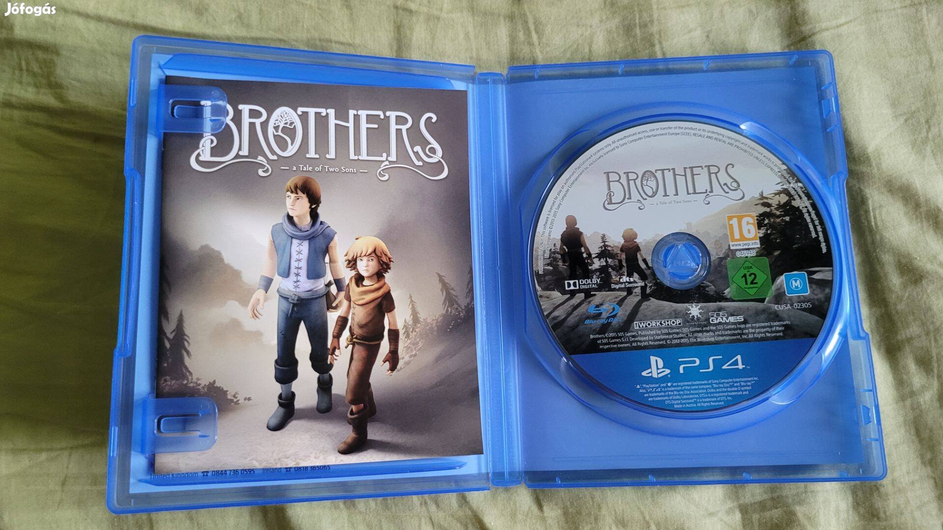 Brothers PS4 Játék Playstation 4 konzolra