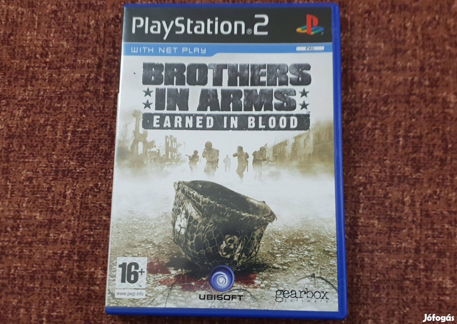 Brothers in Arms Earned in Blood Playstation 2 lemez ( 3000 Ft )