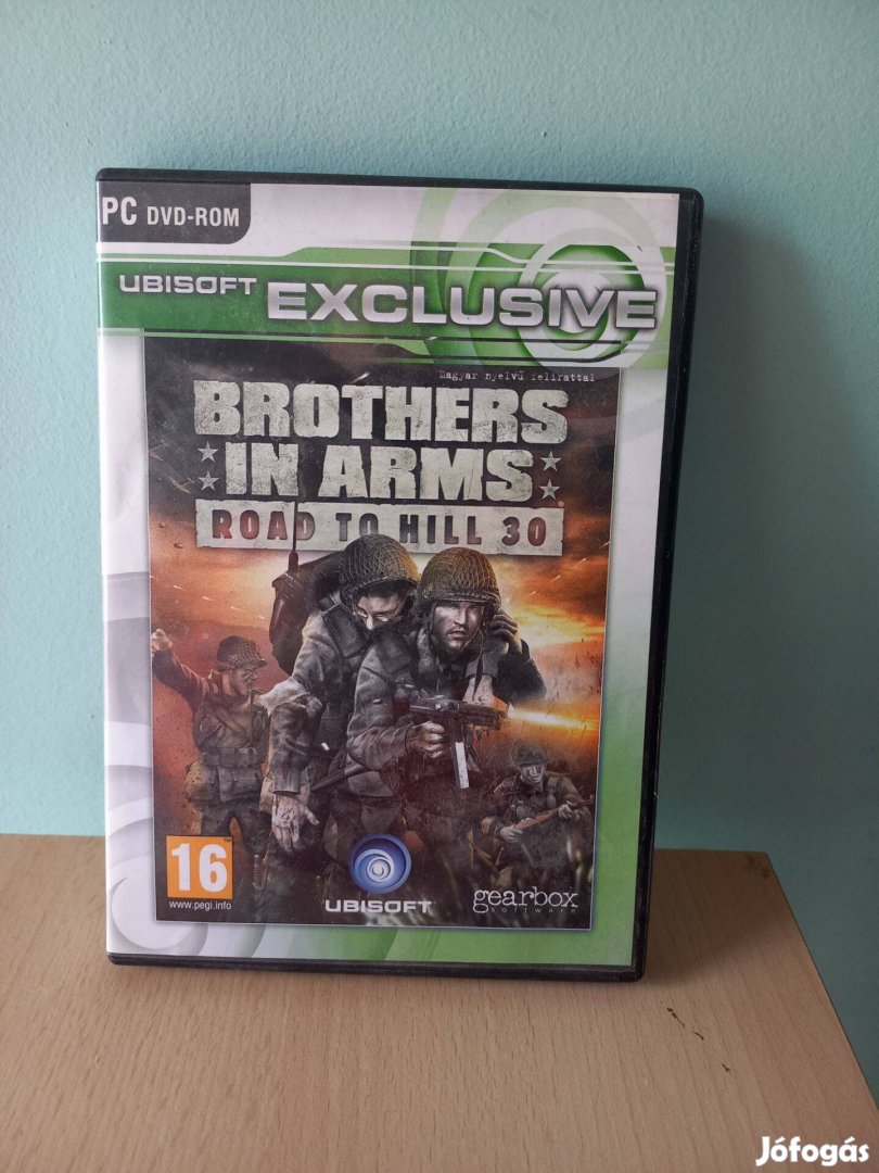 Brothers in arms pc dvd játék