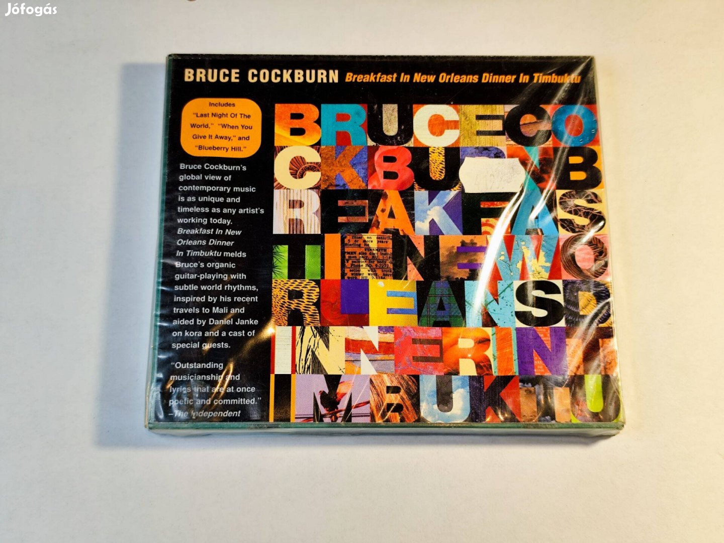 Bruce Cockburn Breakfast In New Orleans. CD USA