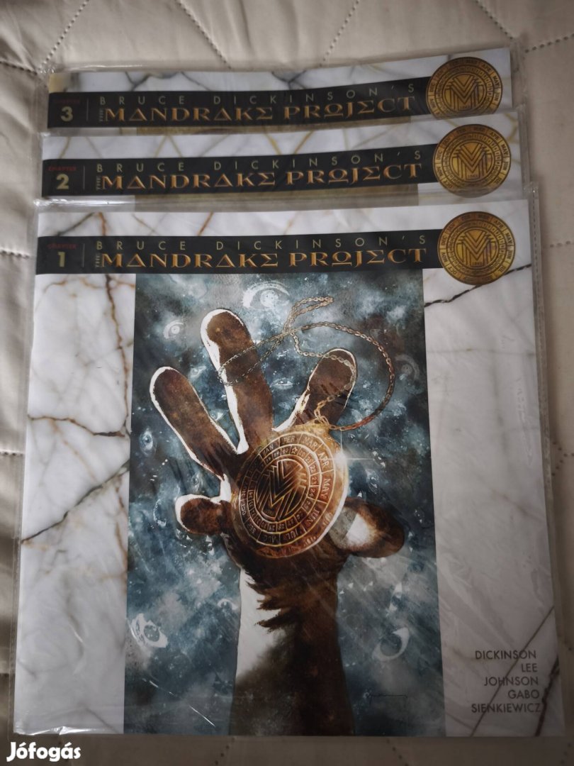 Bruce Dickinson -The Mandrake Projekt kepregeny