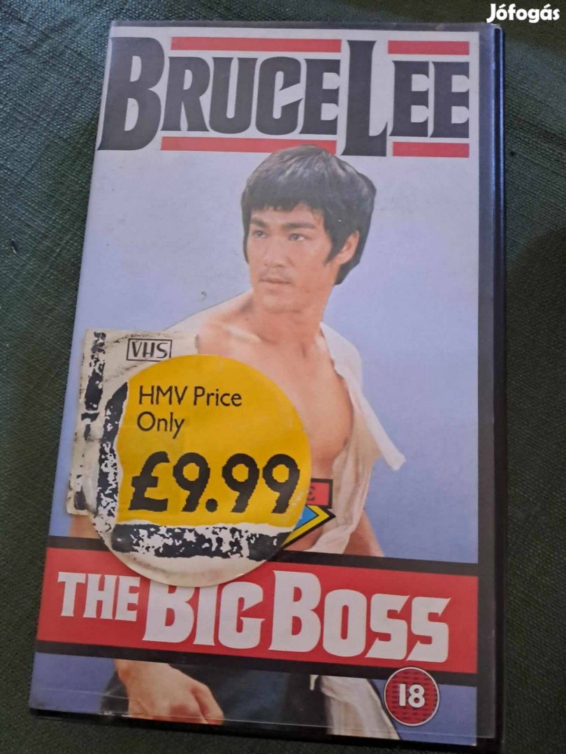 Bruce Lee- A nagyfőnök VHS - Angol