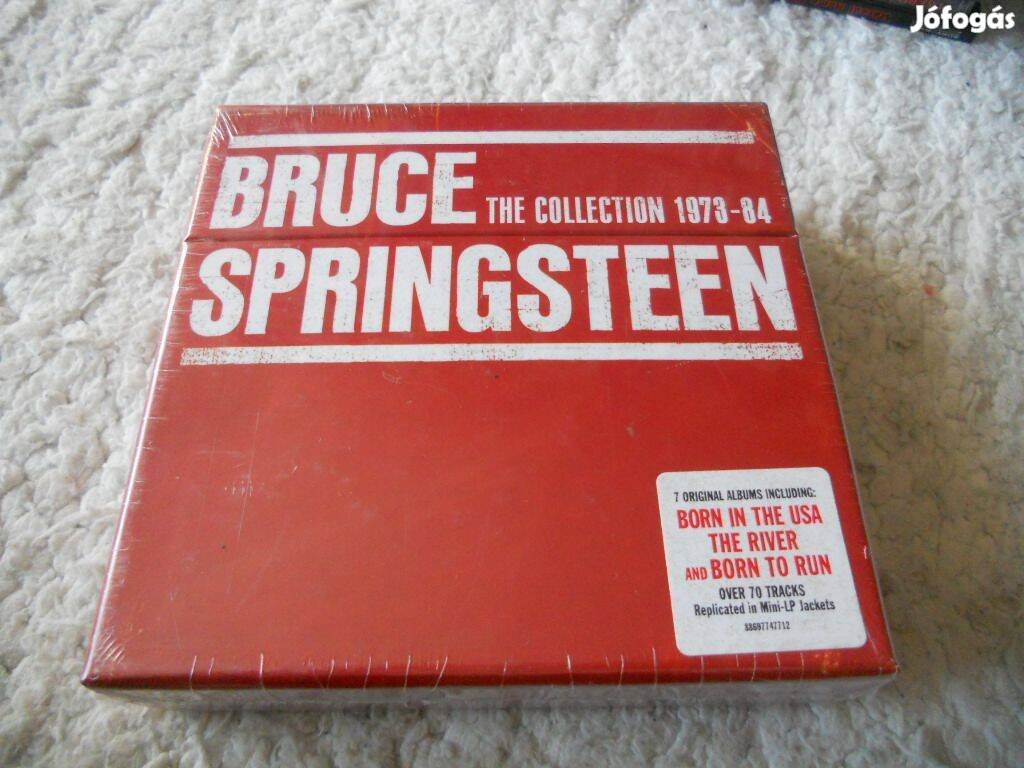 Bruce Springsteen : The collection 1973-84 7CD-s Box ( Új, fóliás)