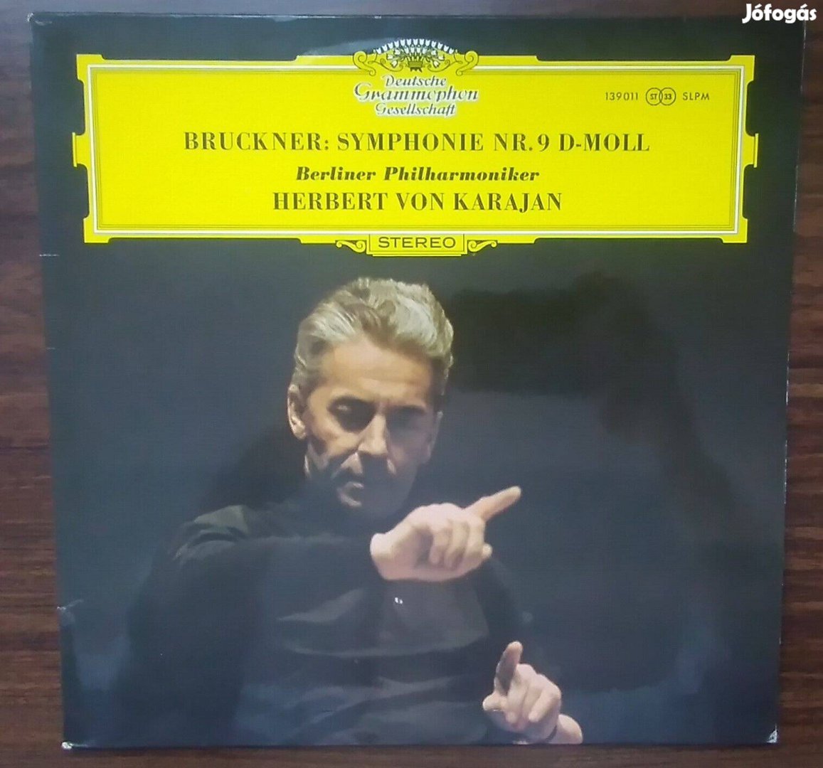 Bruckner: Symphony No. 9 - Karajan - Berlin Po DG LP