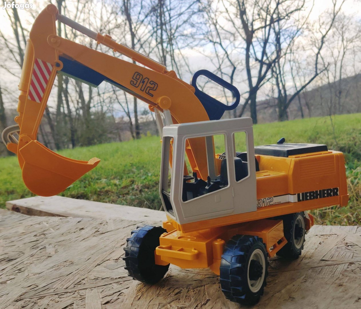 Bruder Liebherr 912 markoló, árokásó Eladó