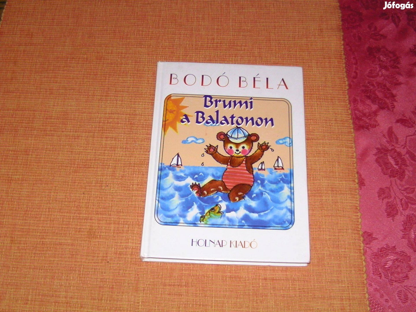 Brumi a Balatonon c. könyv