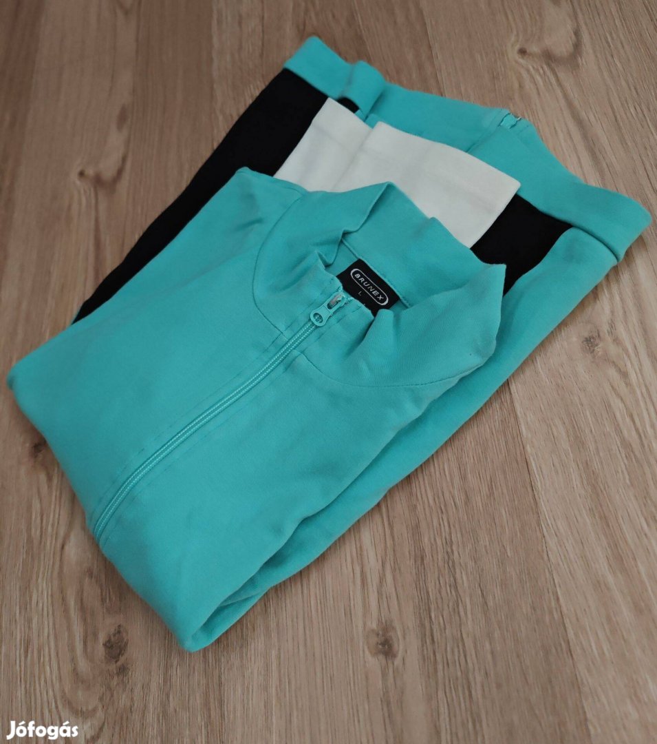 Brunex sportos pamut női kardigán L