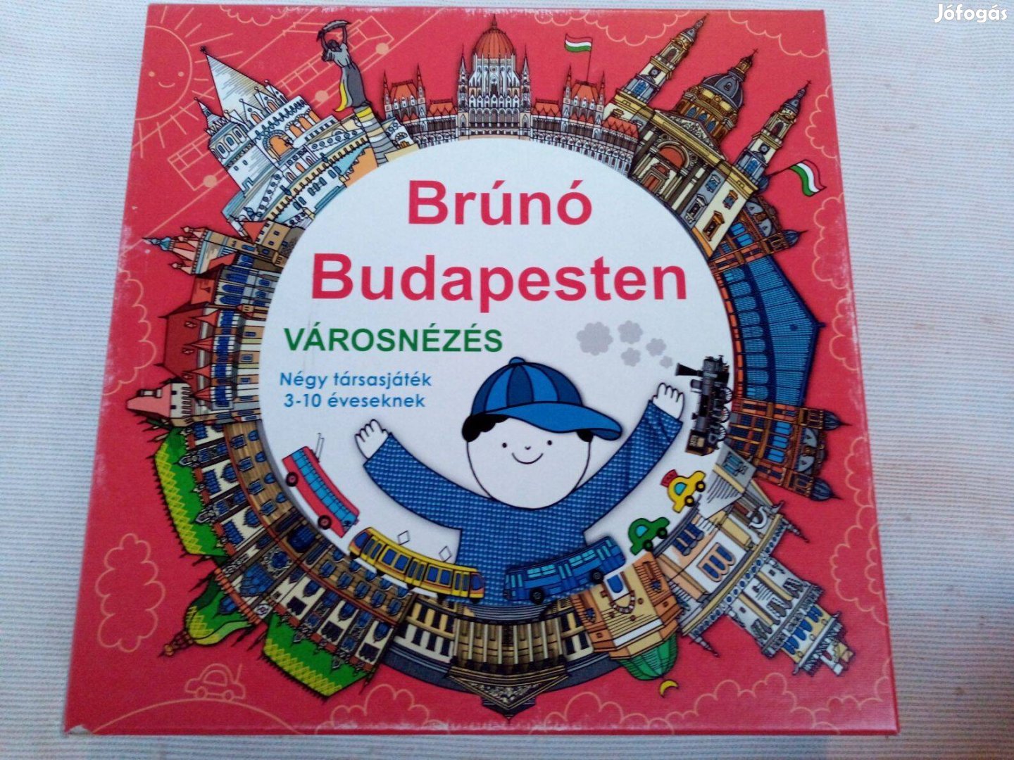 Brúnó Budapesten - Városnézés társasjáték