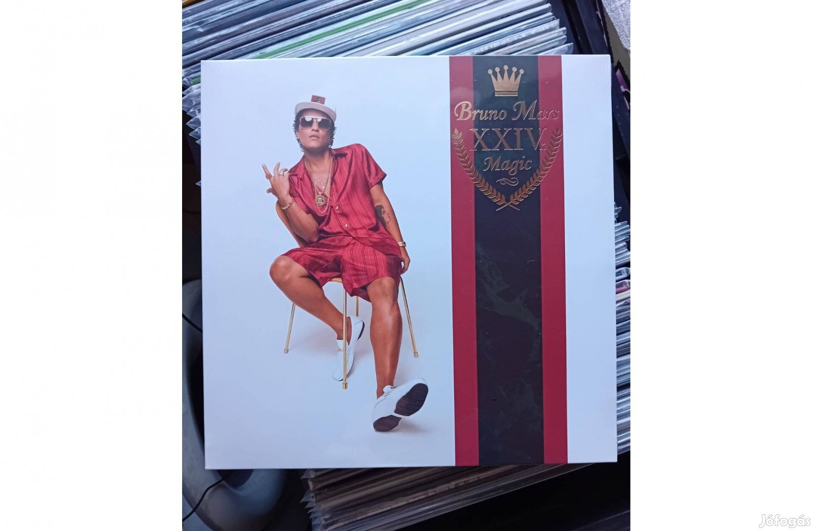 Bruno Mars - 24K Magic Bakelit Lemez LP Bontatlan