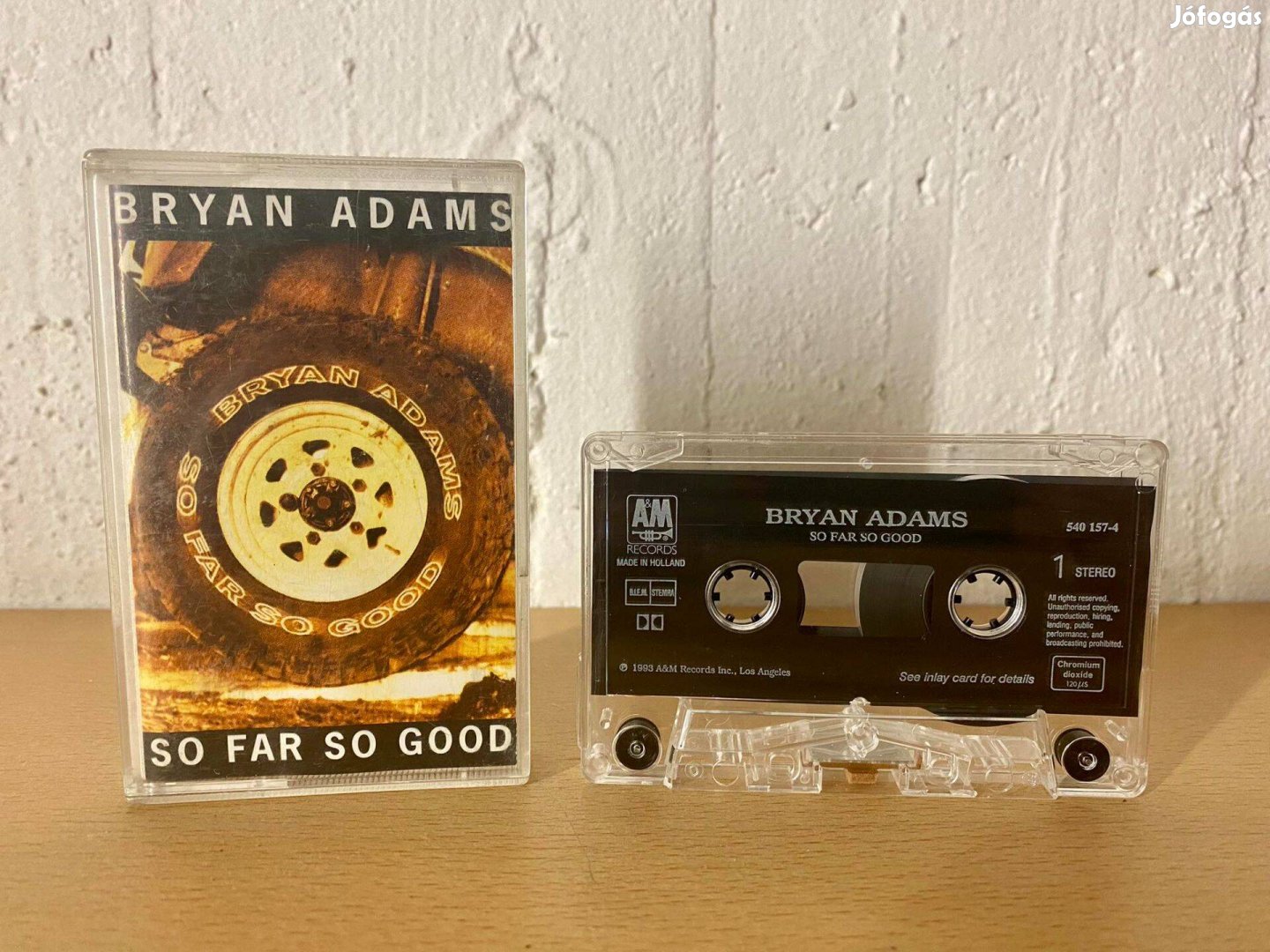 Bryan Adams - So Far So Good műsoros audio magnókazetta