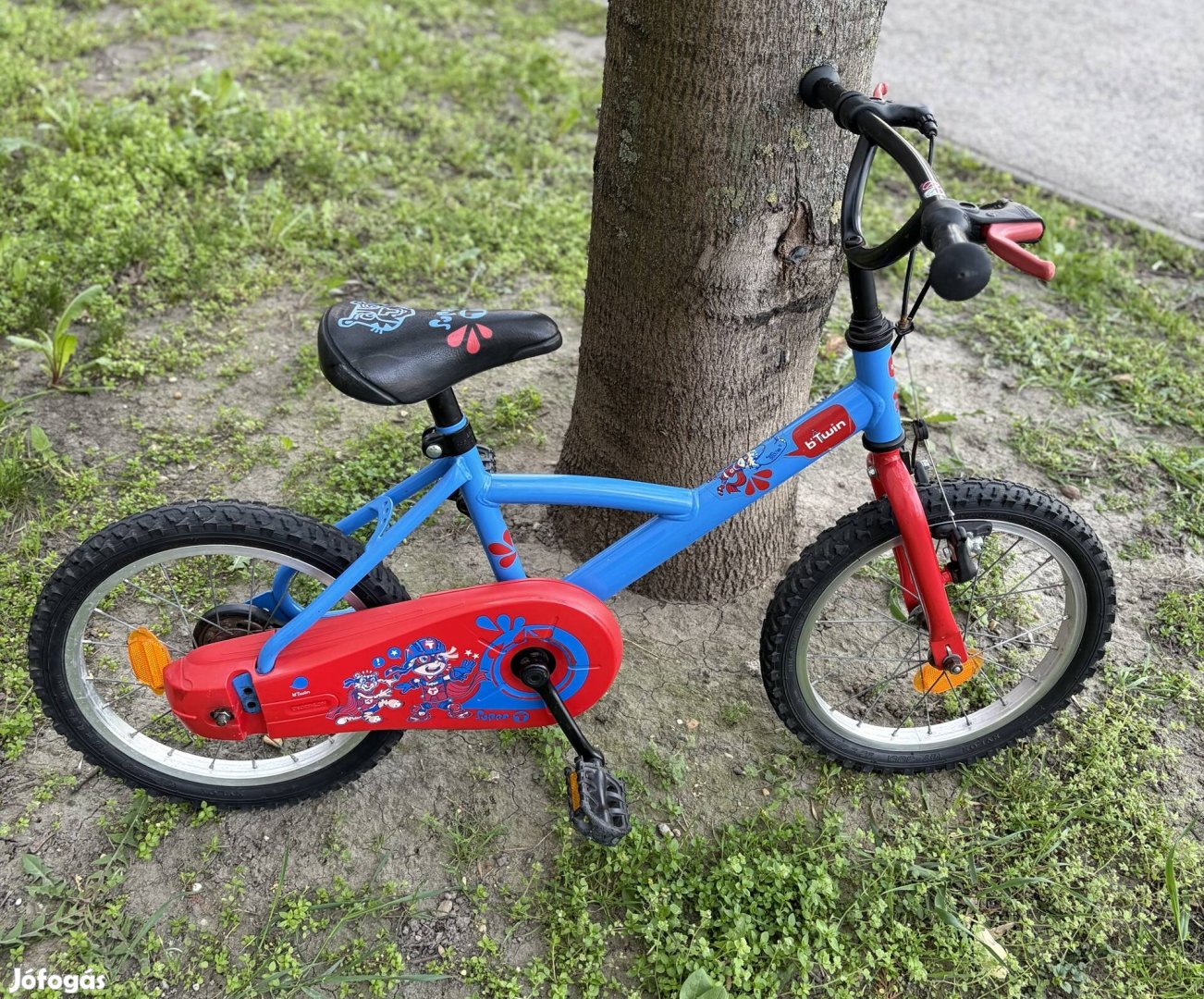 Btwin 16 gyerek bicikli eladó