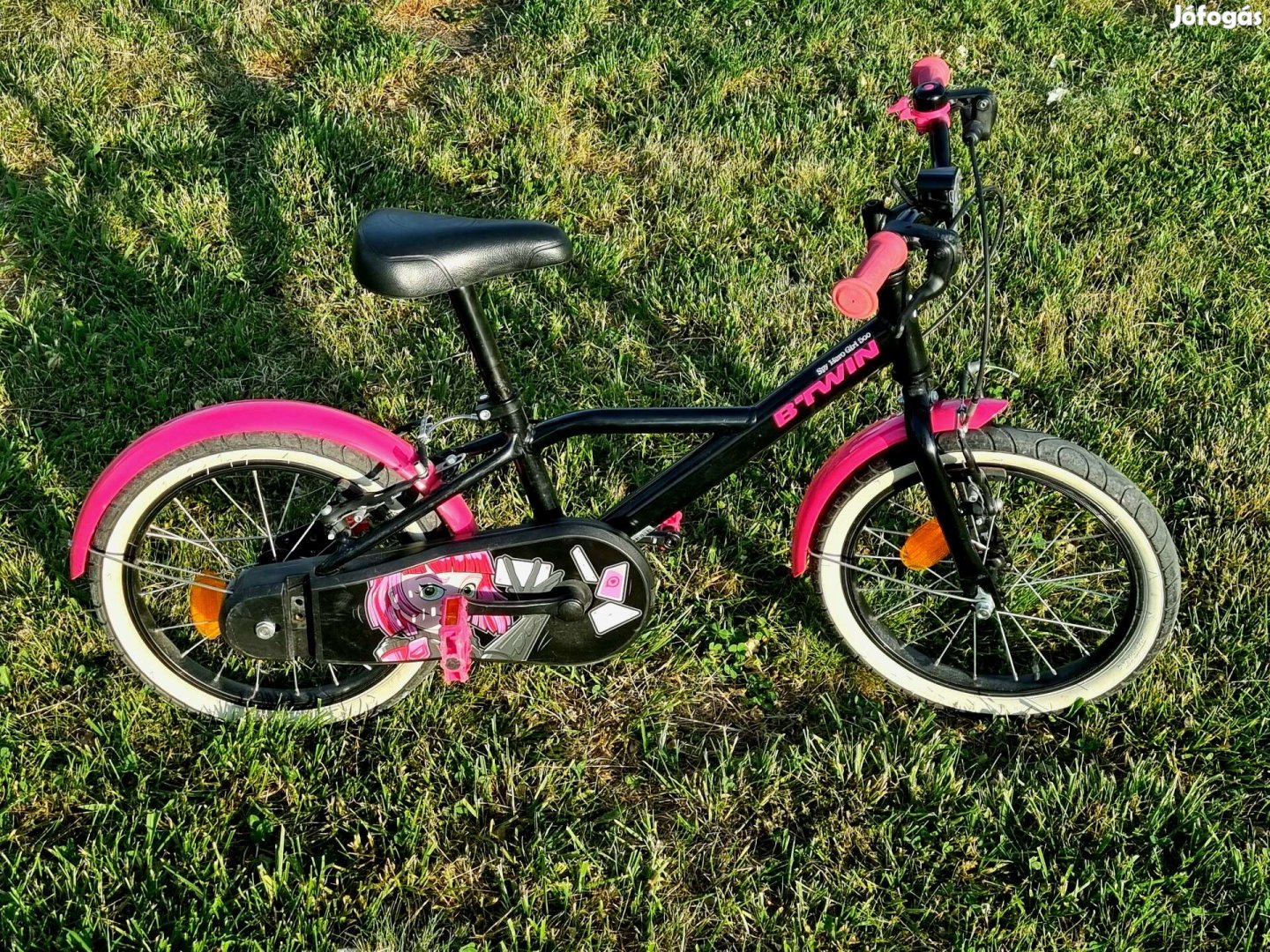 Btwin 16 os kislány kerékpár szép allapotban elado!