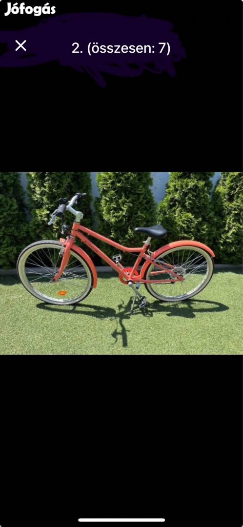 Btwin 24kislány kerékpár bicikli