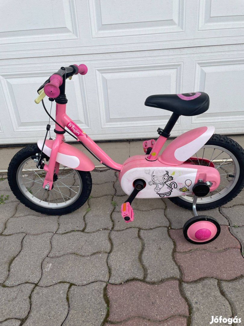 Btwin Hello Kitty kislány kerékpár 14"