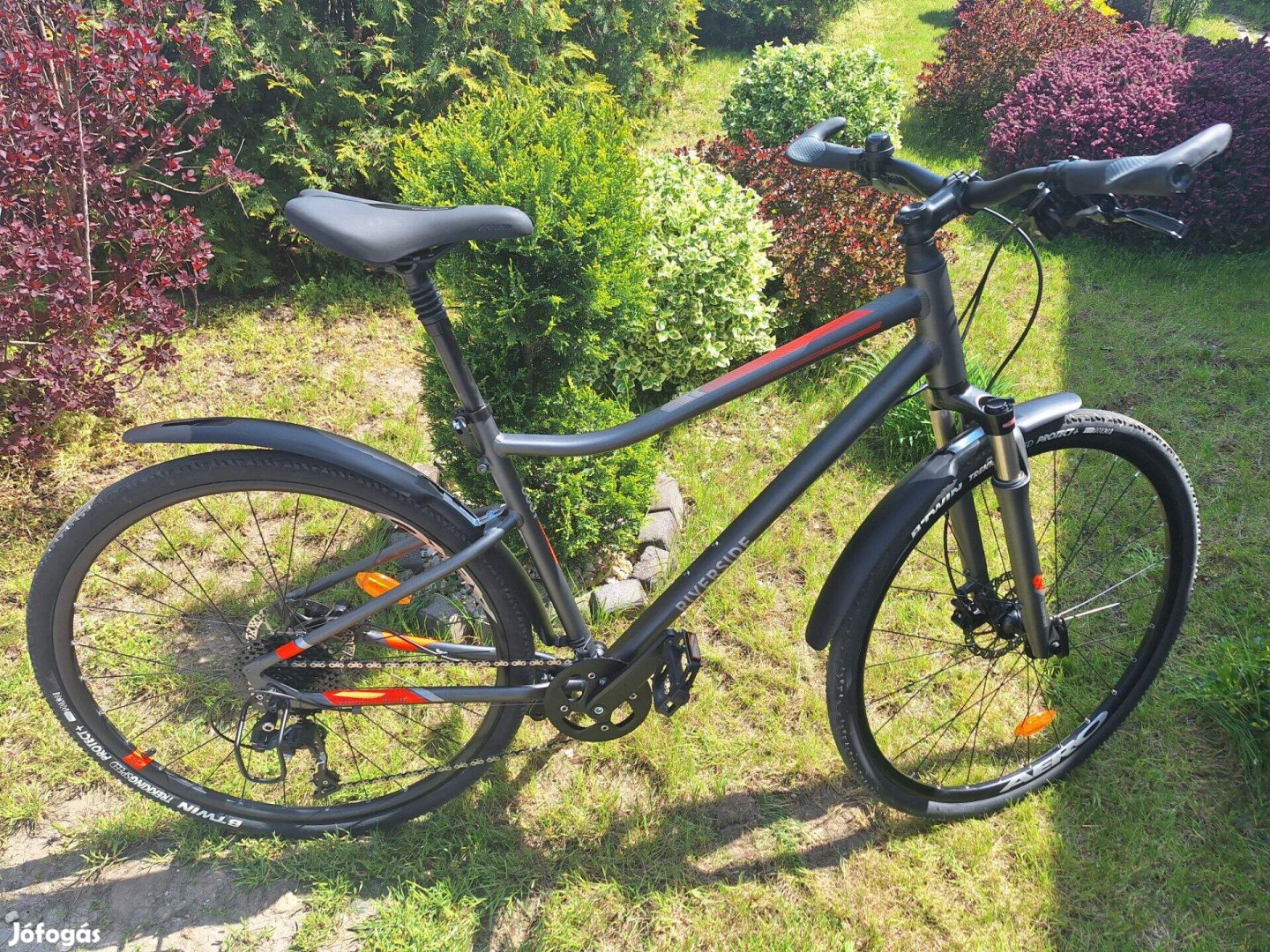Btwin Riverside 900 M-es méret Decathlon kerékpár bicikli
