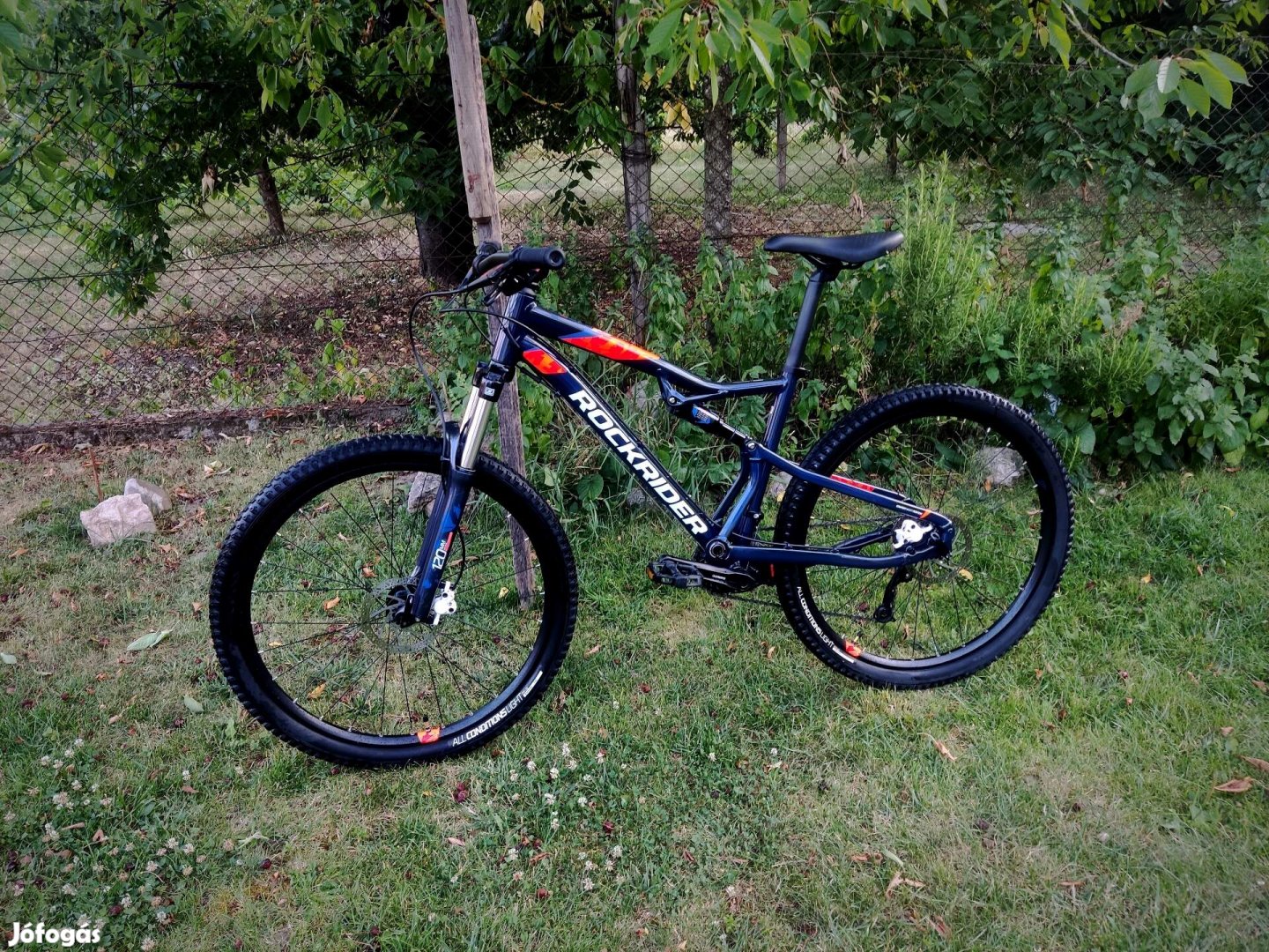Btwin Rockrider 540S fully mtb kerékpár
