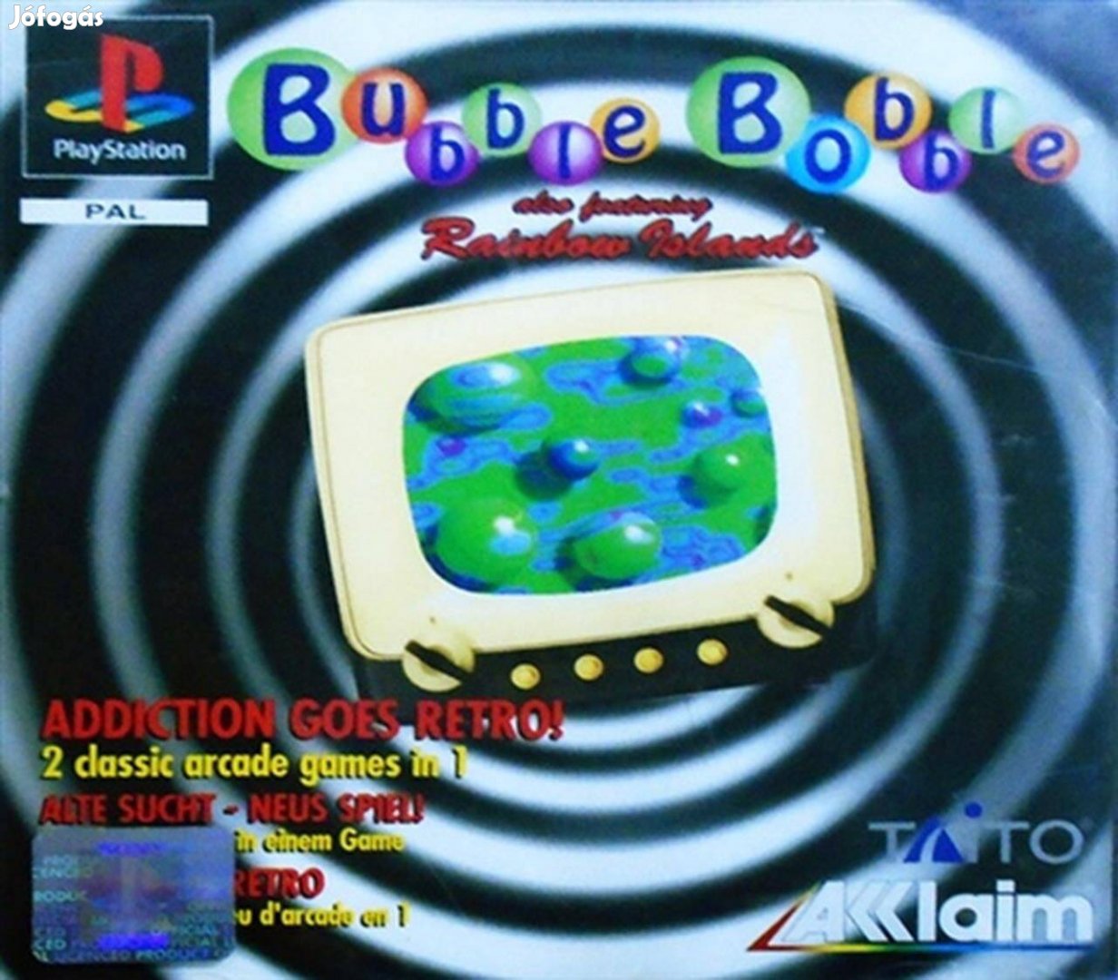 Bubble Bobble also Featuring Rainbow Islands, Boxed PS1 játék
