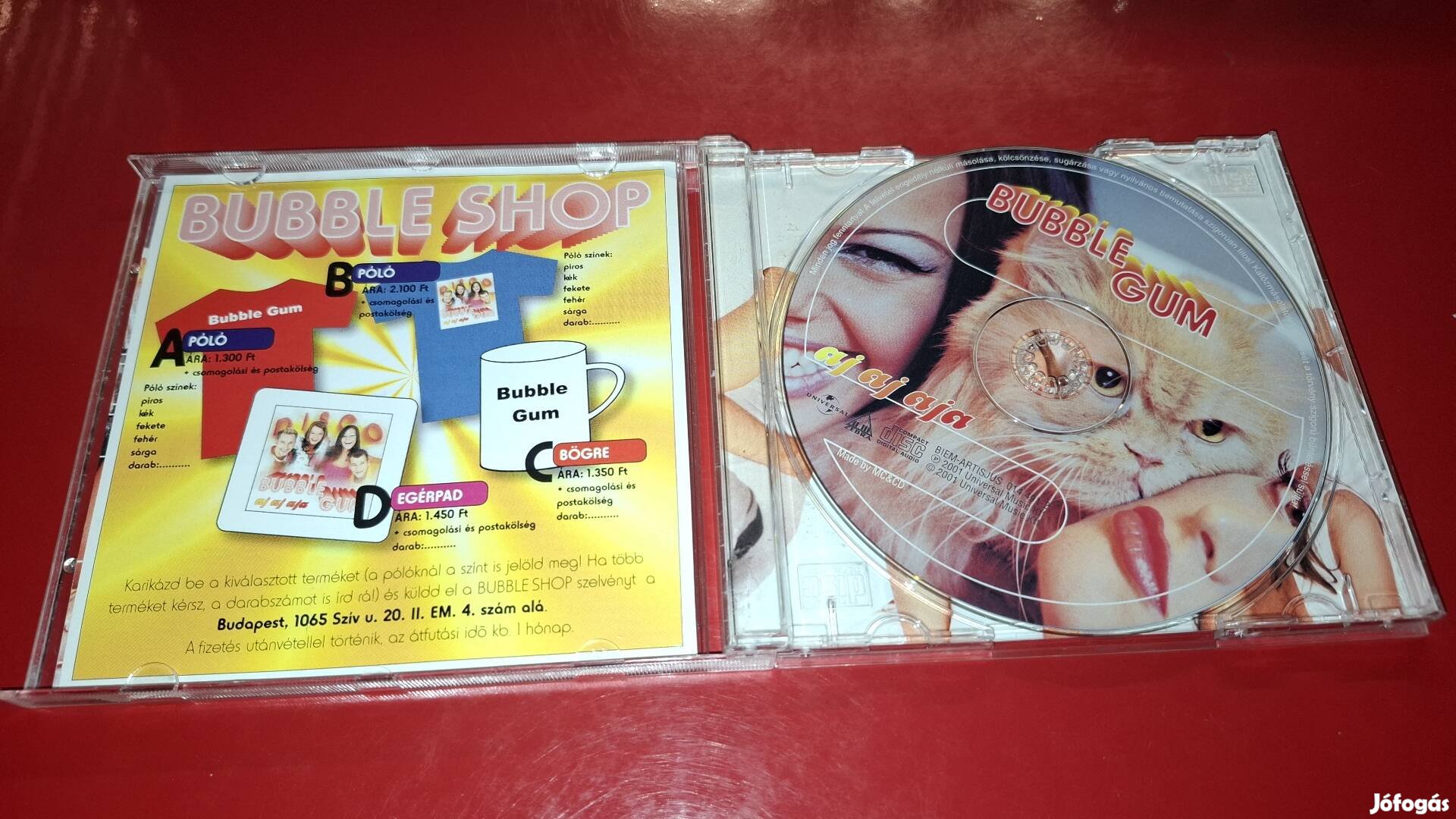 Bubble Gumm Ajajaj Cd 2001