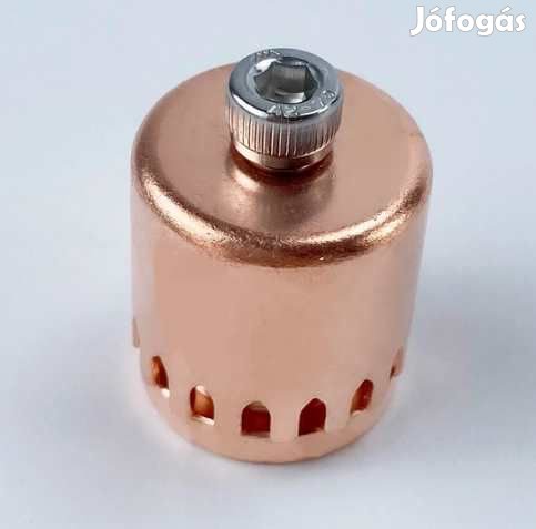 Buboréksapka Vörösréz, komplett 18mm 3689