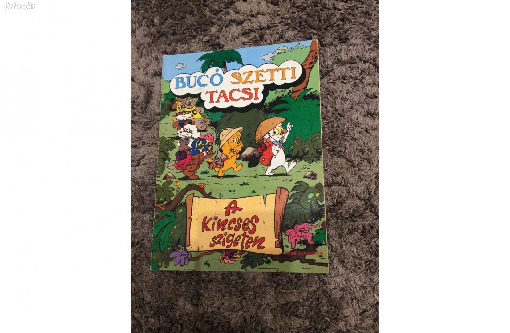 Bucó Szetti Tacsi A kincses szigeten Táltos GM kiadó 1986
