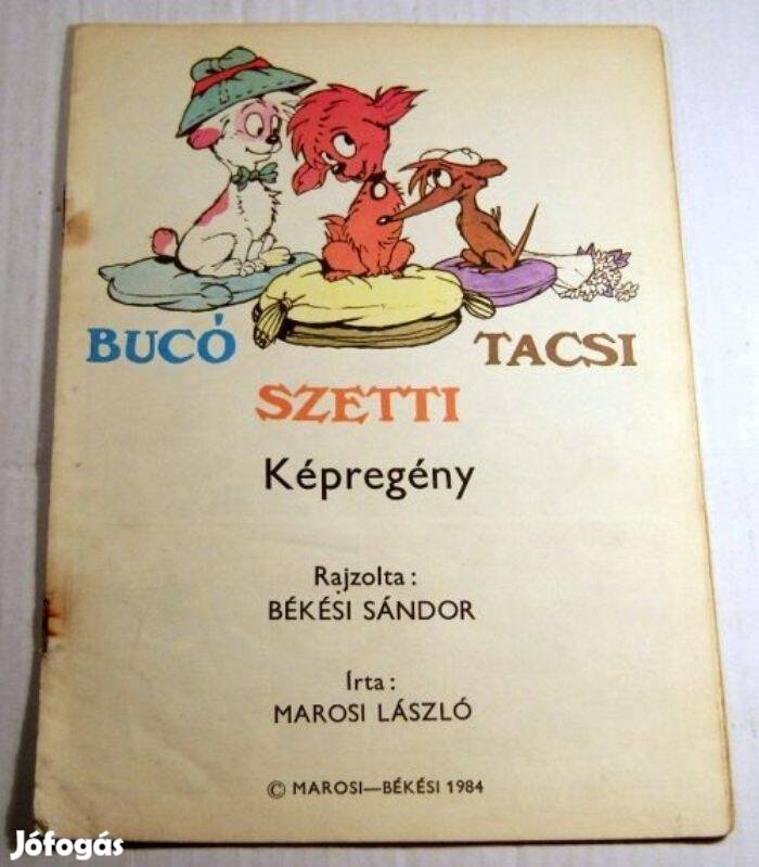 Bucó Szetti Tacsi (1984) borítóhiányos