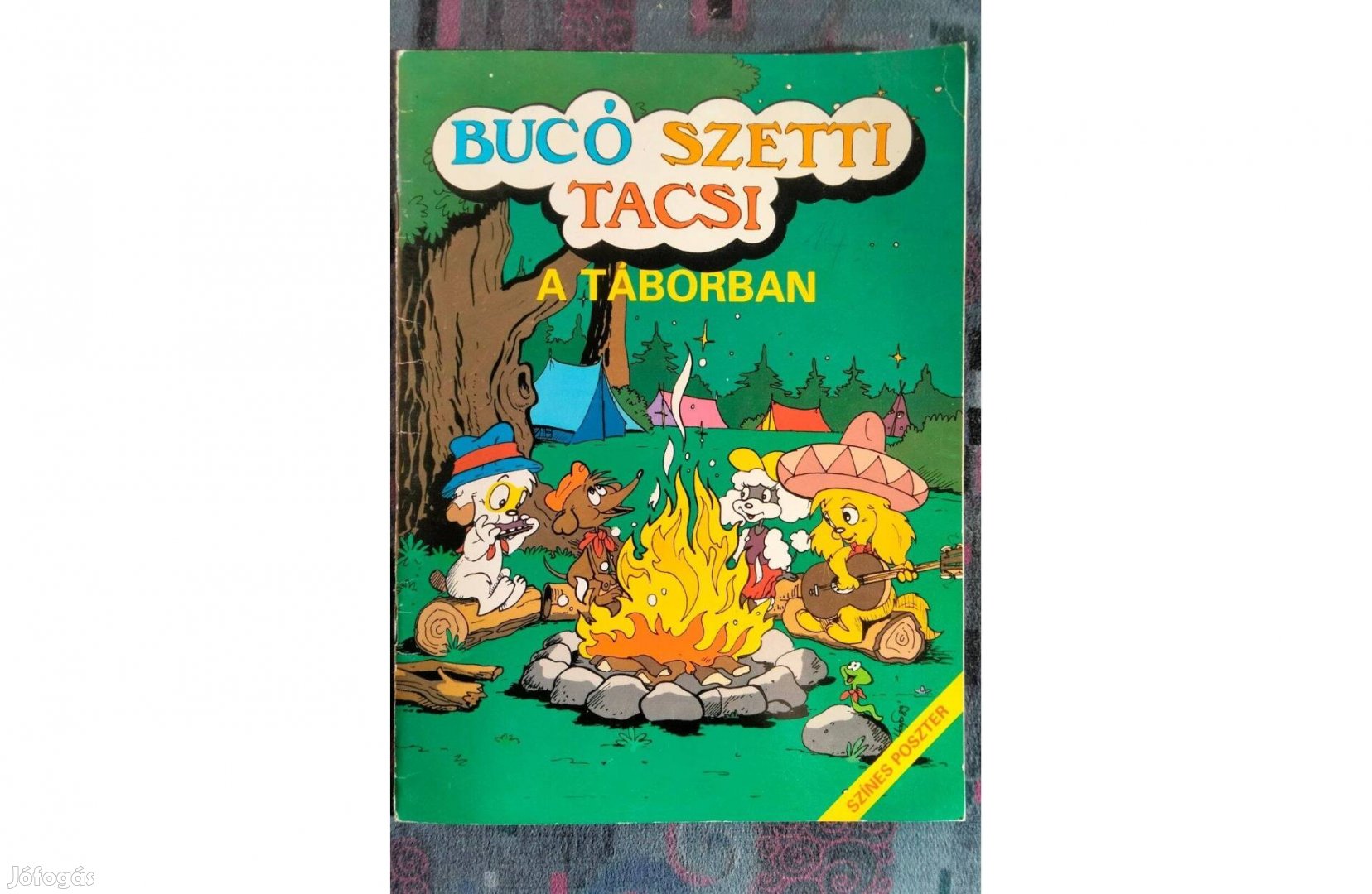 Bucó, Szetti, Tacsi a táborban