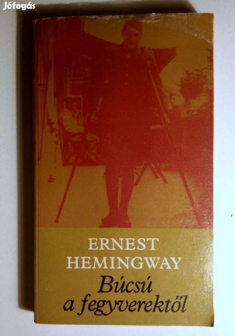 Búcsú a Fegyverektől (Ernest Hemingway) 1983 (viseltes) 8kép+tartalom