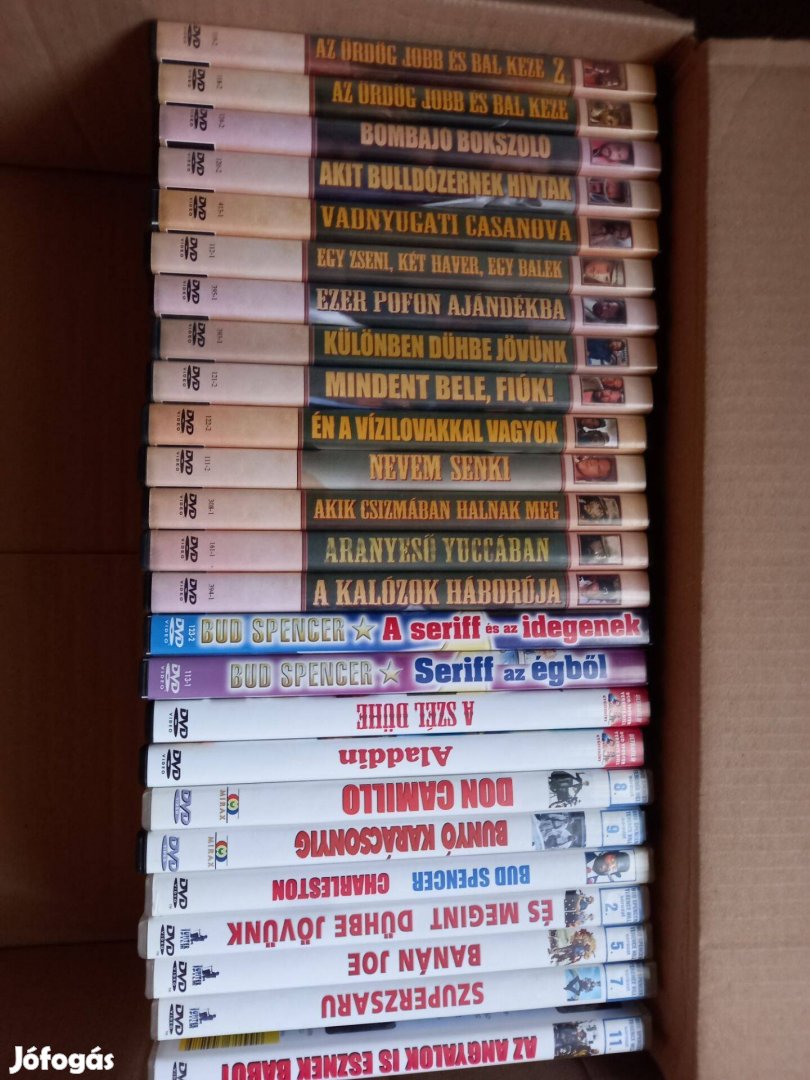 Bud Spencer Terence Hill filmek dvd