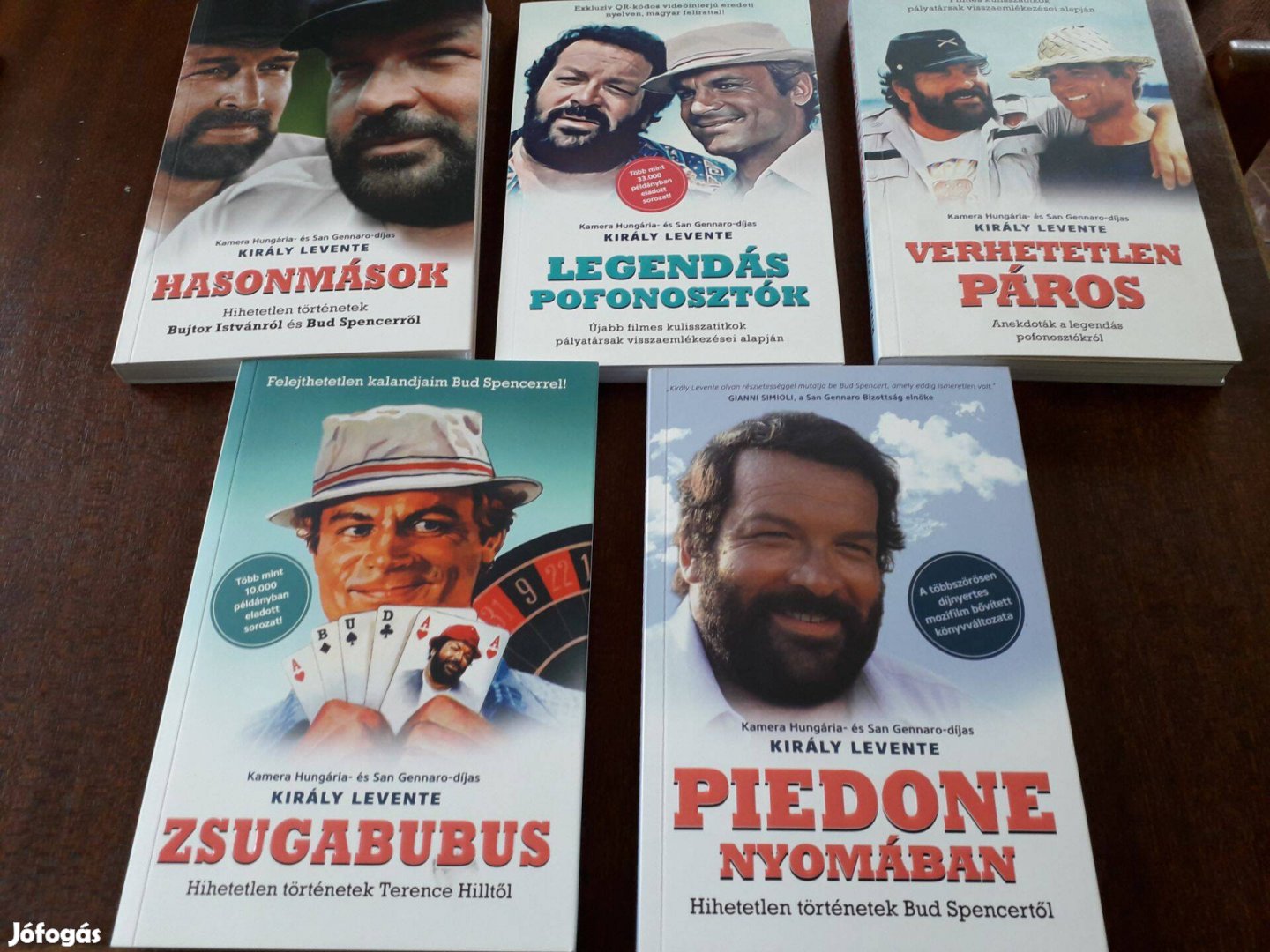 Bud Spencer és Terence Hill könyvcsomag