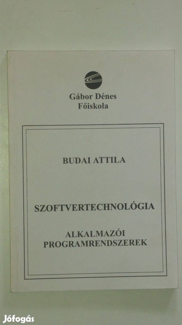 Budai Szoftvertechnológia tankönyv
