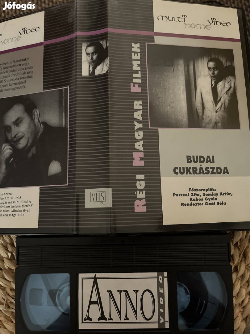 Budai cukrászda vhs