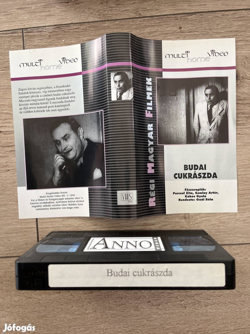 Budai cukrászda vhs 